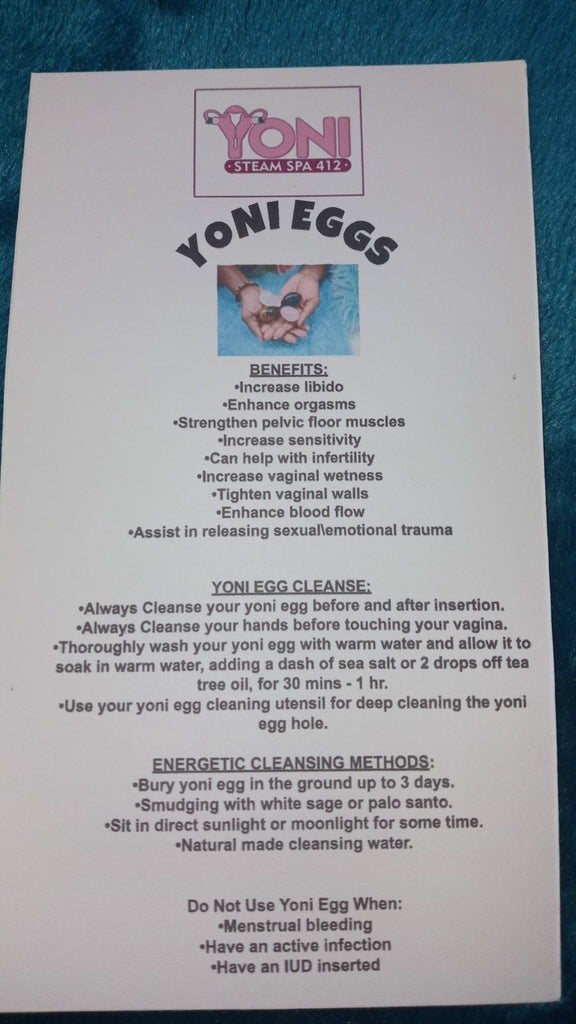 Rose Quartz Yoni Egg (Drilled)